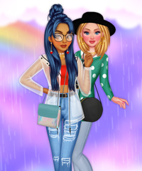 My Cute Raincoat Dress Up Game