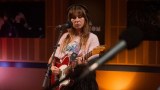 Maddy Jane in the triple j studio