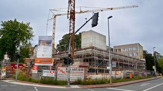 Baustellen-Check: Größter städtischer Neubau wächst in die Höhe